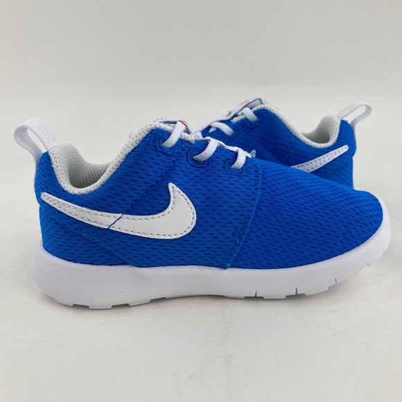 NEW Nike Roshe One Blue White Toddler Shoes - Picture 12 of 15